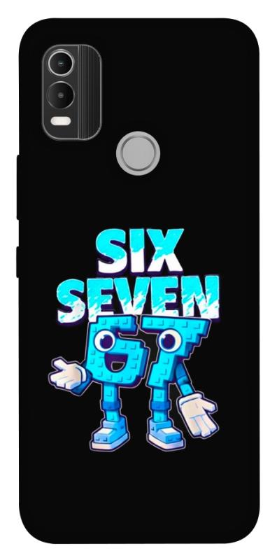 Чохол itsPrint Six Seven для Nokia C21 Plus, меми, купити оптом з доставкою
