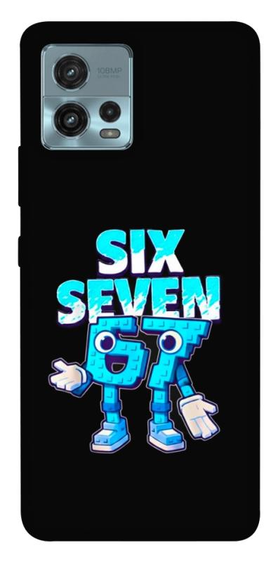 Чохол itsPrint Six Seven для Motorola Moto G72, меми, купити оптом з доставкою