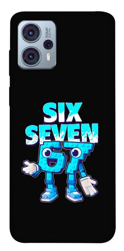 Чохол itsPrint Six Seven для Motorola Moto G23, меми, купити оптом з доставкою