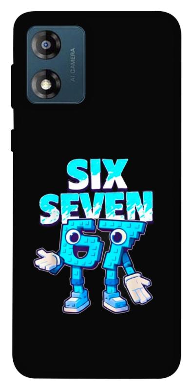 Чохол itsPrint Six Seven для Motorola Moto E13, меми, купити оптом з доставкою