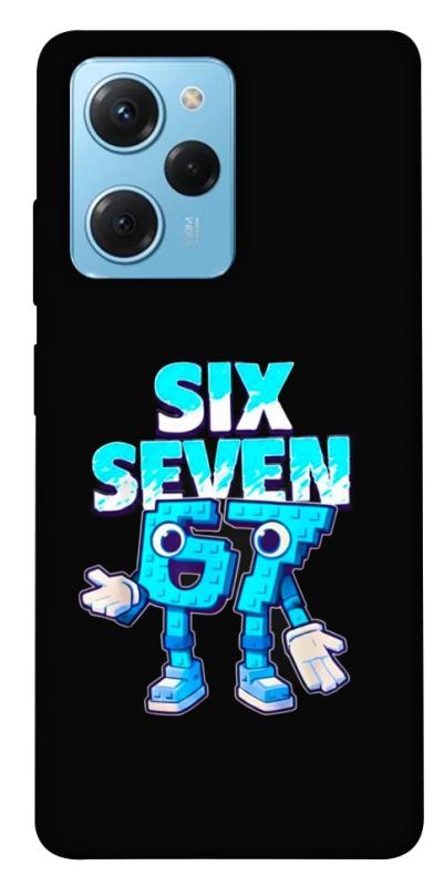 Чохол itsPrint Six Seven для Xiaomi Poco X5 Pro 5G, меми, купити оптом з доставкою