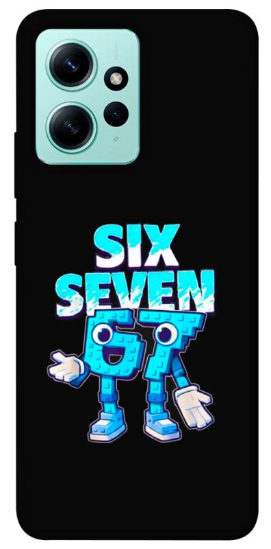 Чохол itsPrint Six Seven для Xiaomi Redmi Note 12 4G, меми, купити оптом з доставкою