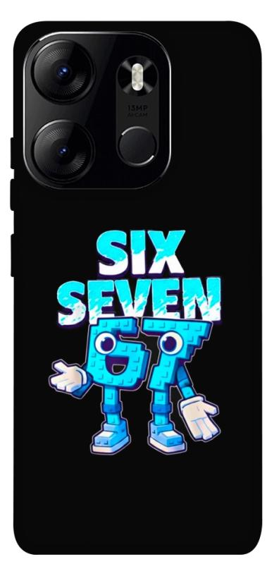Чохол itsPrint Six Seven для Tecno Spark Go 2023, меми, купити оптом з доставкою