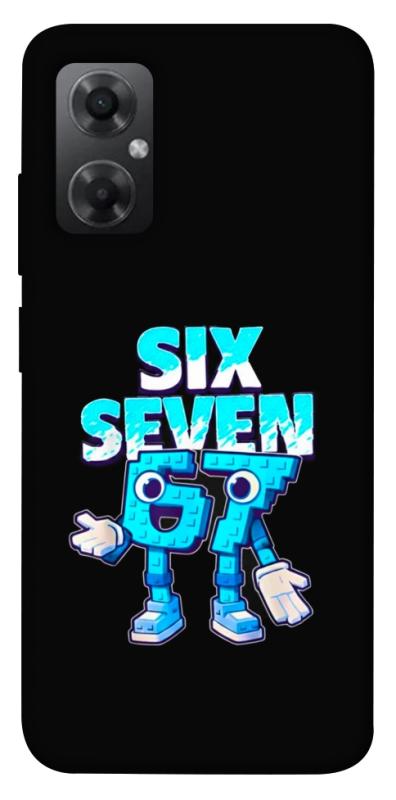 Чохол itsPrint Six Seven для Xiaomi Redmi Note 11R, меми, купити оптом з доставкою