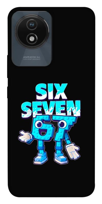 Чохол itsPrint Six Seven для Vivo Y02, меми, купити оптом з доставкою