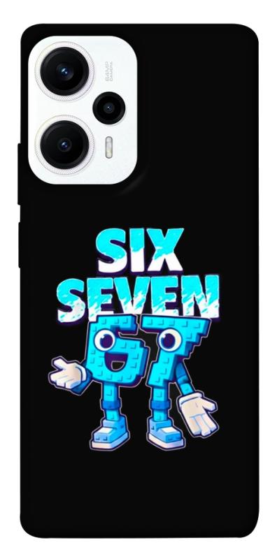 Чохол itsPrint Six Seven для Xiaomi Poco F5 / Note 12 Turbo, меми, купити оптом з доставкою