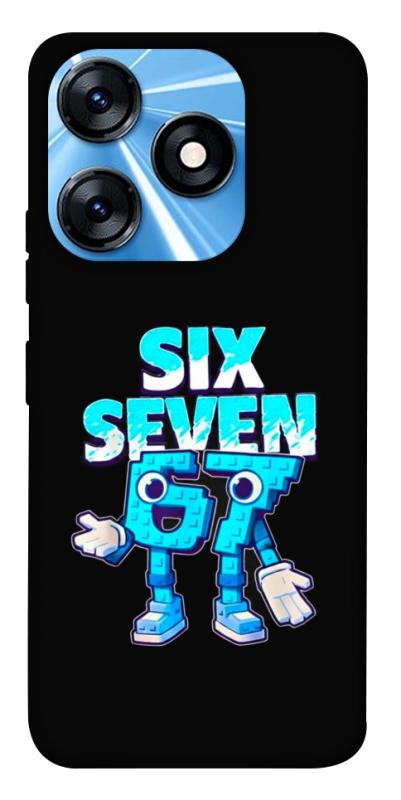 Чохол itsPrint Six Seven для TECNO Spark 10 Pro, меми, купити оптом з доставкою