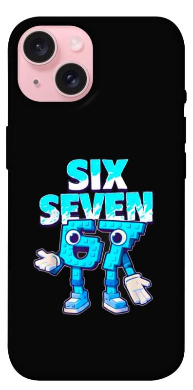 Чохол itsPrint Six Seven для Apple iPhone 15 (6.1"), меми, купити оптом з доставкою