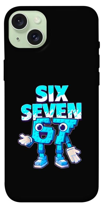 Чохол itsPrint Six Seven для Apple iPhone 15 Plus (6.7"), меми, купити оптом з доставкою