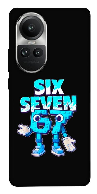 Чохол itsPrint Six Seven для Oppo Reno 10, меми, купити оптом з доставкою