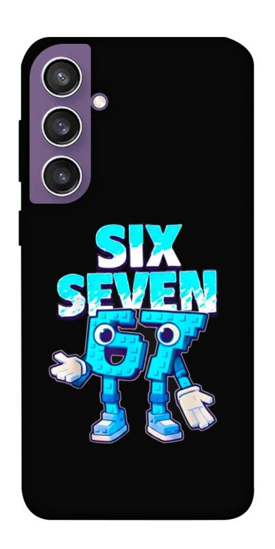 Чохол itsPrint Six Seven для Samsung Galaxy S23 FE, меми, купити оптом з доставкою