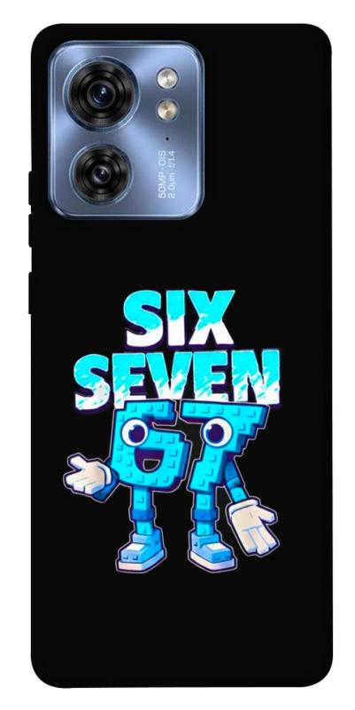 Чохол itsPrint Six Seven для Motorola Edge 40, меми, купити оптом з доставкою
