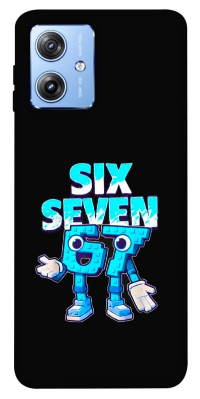 Чохол itsPrint Six Seven для Motorola Moto G84, меми, купити оптом з доставкою