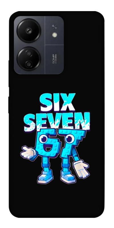Чохол itsPrint Six Seven для Xiaomi Redmi 13C, меми, купити оптом з доставкою