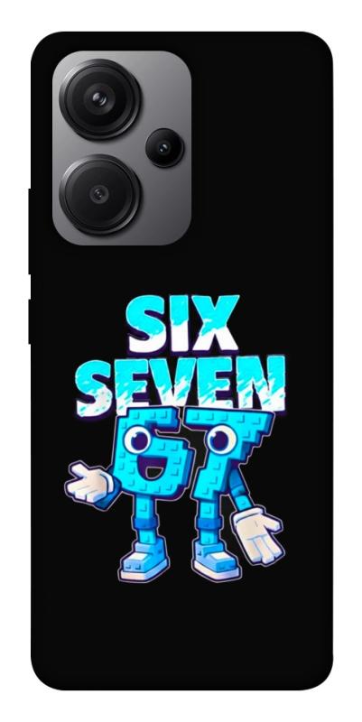 Чохол itsPrint Six Seven для Xiaomi Redmi Note 13 Pro+, меми, купити оптом з доставкою