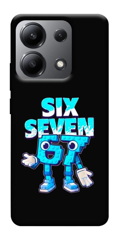 Чохол itsPrint Six Seven для Xiaomi Redmi Note 13 4G, меми, купити оптом з доставкою