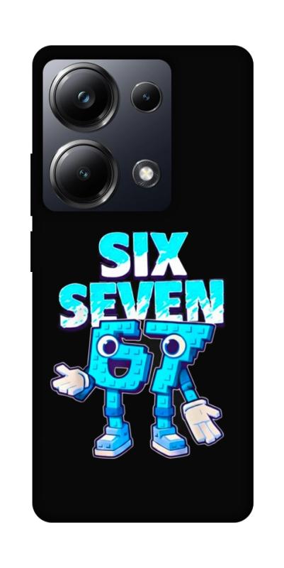 Чохол itsPrint Six Seven для Xiaomi Redmi Note 13 Pro 4G, меми, купити оптом з доставкою
