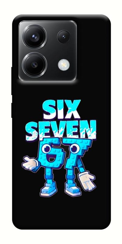 Чохол itsPrint Six Seven для Xiaomi Poco X6, меми, купити оптом з доставкою