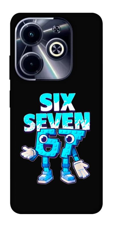 Чохол itsPrint Six Seven для Infinix Hot 40i, меми, купити оптом з доставкою