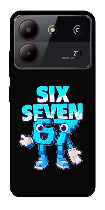Чохол itsPrint Six Seven для ZTE Blade A54 4G, меми, купити оптом з доставкою