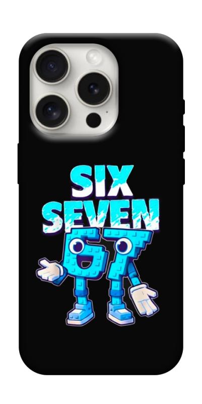 Чохол itsPrint Six Seven для Apple iPhone 16 Pro Max (6.9"), меми, купити оптом з доставкою
