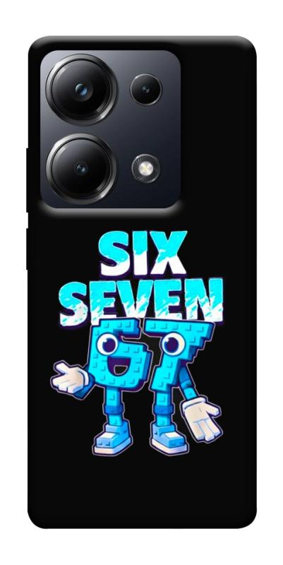 Чохол itsPrint Six Seven для Xiaomi Redmi 13 4G / Poco M6 4G, меми, купити оптом з доставкою