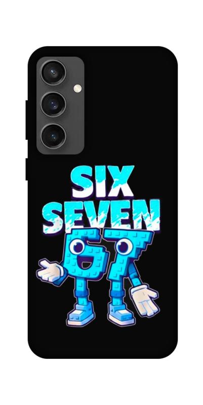 Чохол itsPrint Six Seven для Samsung Galaxy S24 FE, меми, купити оптом з доставкою