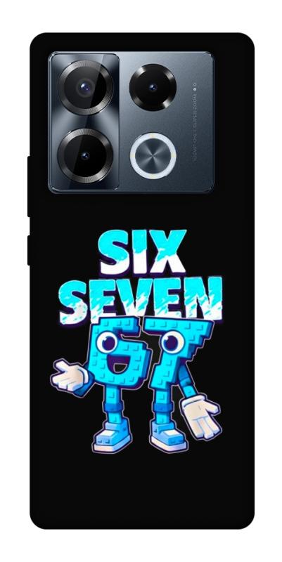 Чохол itsPrint Six Seven для Infinix Note 40 Pro 4G, меми, купити оптом з доставкою