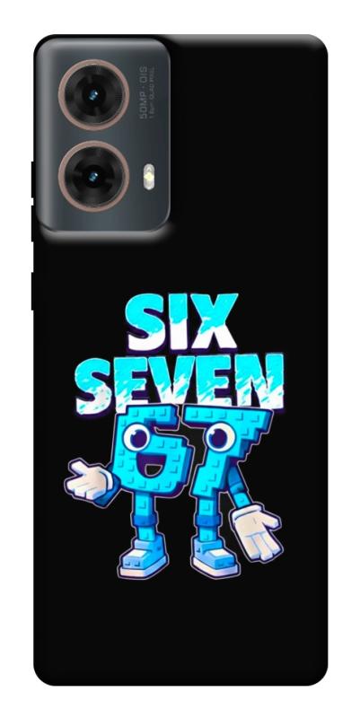 Чохол itsPrint Six Seven для Motorola Moto G85, меми, купити оптом з доставкою