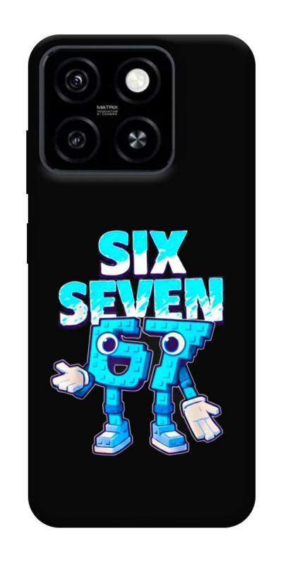 Чохол itsPrint Six Seven для ZTE Blade A55 4G, меми, купити оптом з доставкою