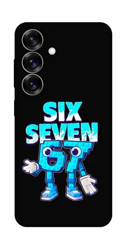 Чохол itsPrint Six Seven для Samsung Galaxy S25, меми, купити оптом з доставкою