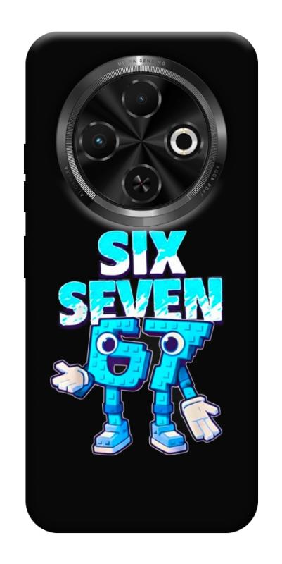 Чохол itsPrint Six Seven для TECNO Spark 30C, меми, купити оптом з доставкою