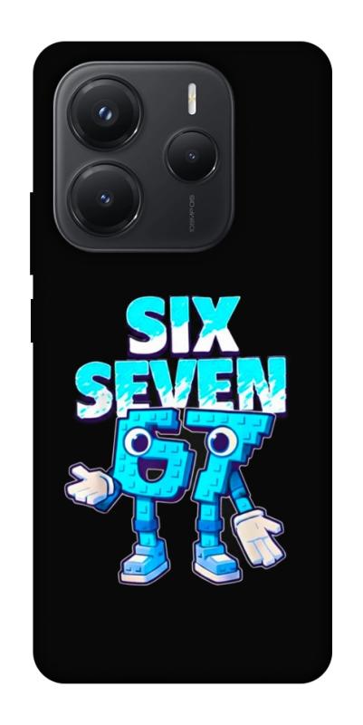 Чохол itsPrint Six Seven для Xiaomi Redmi Note 14 5G, меми, купити оптом з доставкою