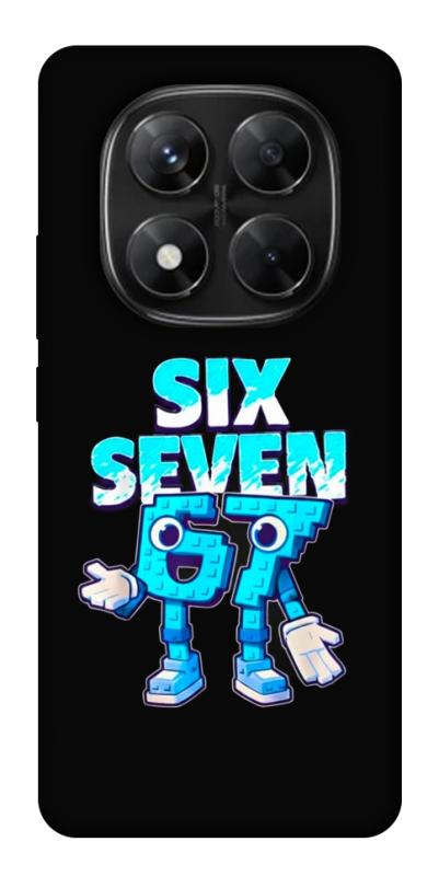Чохол itsPrint Six Seven для Xiaomi Redmi Note 14 Pro 5G, меми, купити оптом з доставкою