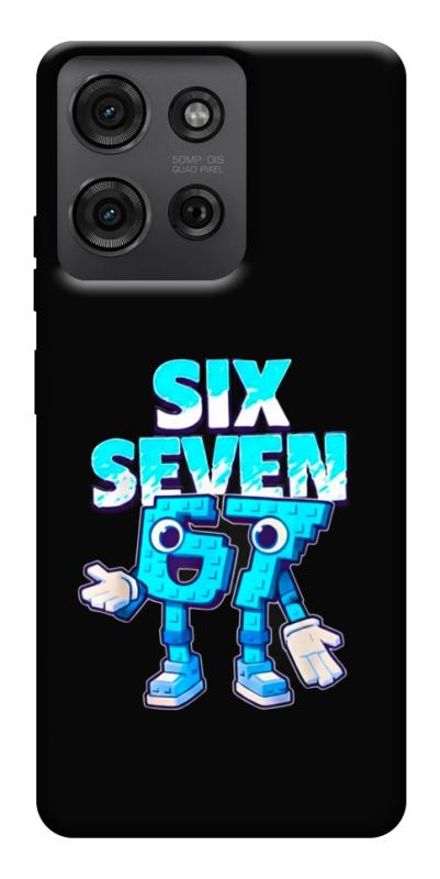 Чохол itsPrint Six Seven для Motorola Moto G75 5G, меми, купити оптом з доставкою