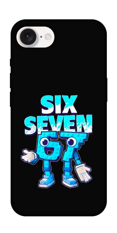 Чохол itsPrint Six Seven для Apple iPhone 16e (6.1"), меми, купити оптом з доставкою