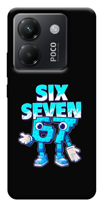 Чохол itsPrint Six Seven для Xiaomi Poco M7 Pro 5G, меми, купити оптом з доставкою