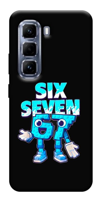 Чохол itsPrint Six Seven для Infinix Hot 50 Pro, меми, купити оптом з доставкою