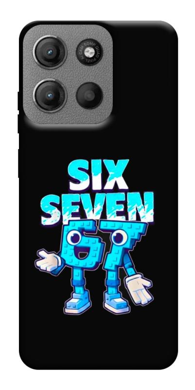 Чохол itsPrint Six Seven для Motorola Moto G15 4G, меми, купити оптом з доставкою