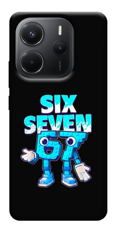 Чохол itsPrint Six Seven для Xiaomi Redmi Note 14 4G (Europe version), меми, купити оптом з доставкою