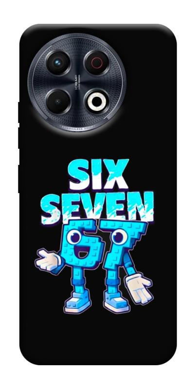 Чохол itsPrint Six Seven для TECNO Spark 30 Pro (KL7), меми, купити оптом з доставкою