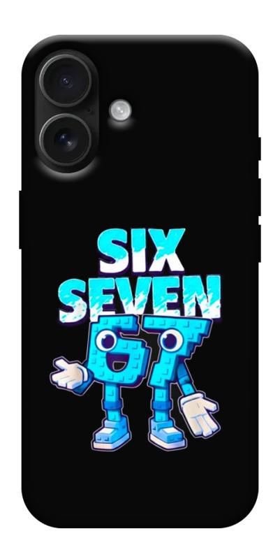 Чохол itsPrint Six Seven для Apple iPhone 17 (6.3"), меми, купити оптом з доставкою