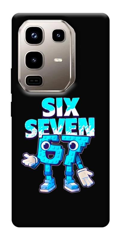 Чехол itsPrint Six Seven для Infinix Note 50 Pro 4G, мемы, купить оптом с доставкой