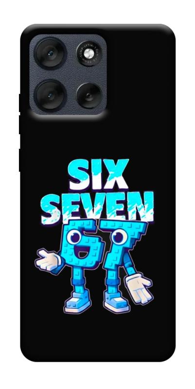 Чохол itsPrint Six Seven для Motorola Moto G56 5G, меми, купити оптом з доставкою