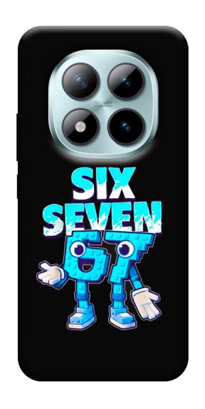 Чохол itsPrint Six Seven для Xiaomi Redmi Note 15 Pro 5G, меми, купити оптом з доставкою