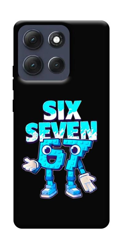 Чохол itsPrint Six Seven для Motorola Moto G86 Power, меми, купити оптом з доставкою