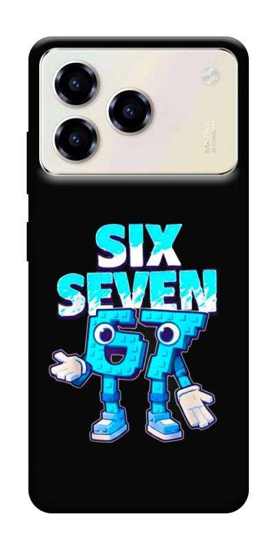 Чохол itsPrint Six Seven для ZTE Blade A76, меми, купити оптом з доставкою