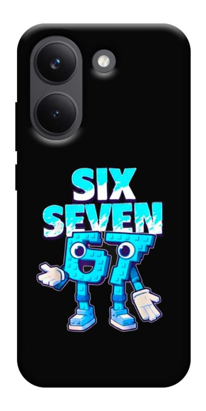 Чехол itsPrint Six Seven для Xiaomi Poco X8 Pro, мемы, купить оптом с доставкой