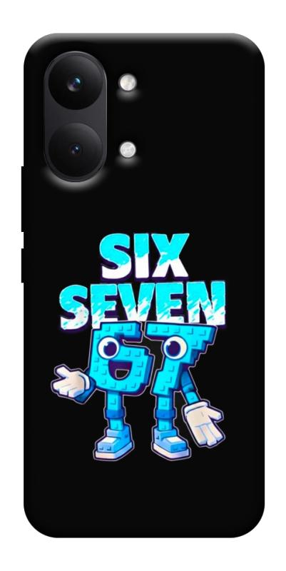 Чехол itsPrint Six Seven для Xiaomi Poco X8 Pro Max, мемы, купить оптом с доставкой