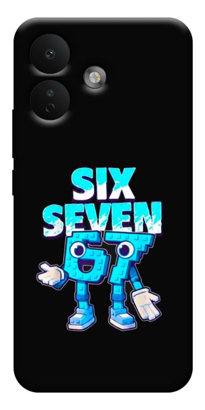 Чохол itsPrint Six Seven для Xiaomi Redmi Note 17 Pro, меми, купити оптом з доставкою